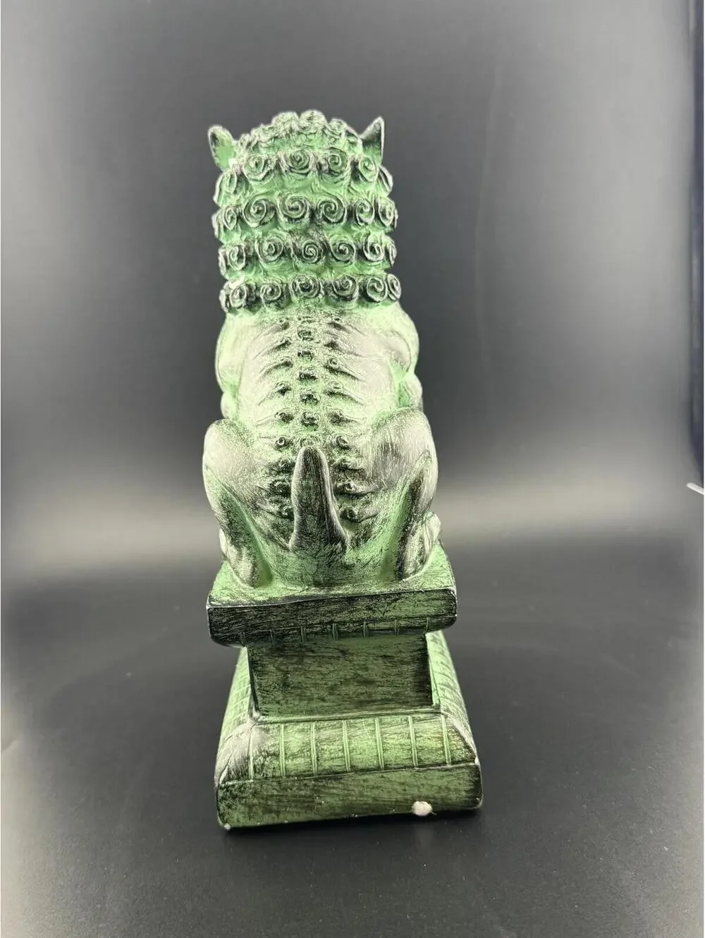 Fu Dog Pair - Bronze Finish or Antique Green Finish